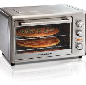 Hamilton Beach Stainless Steel Countertop Oven with Convection and Rotisserie